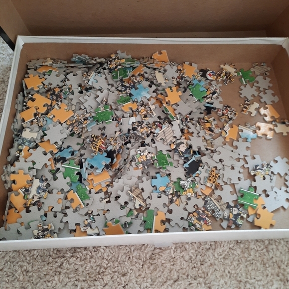 Vintage 1994 Pittsburgh Steelers NFL John Holladay 513 piece jigsaw puzzle - Picture 13 of 14